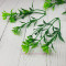 Ветка - цветок незабудки зеленый комбинированный 11 см 100 шт